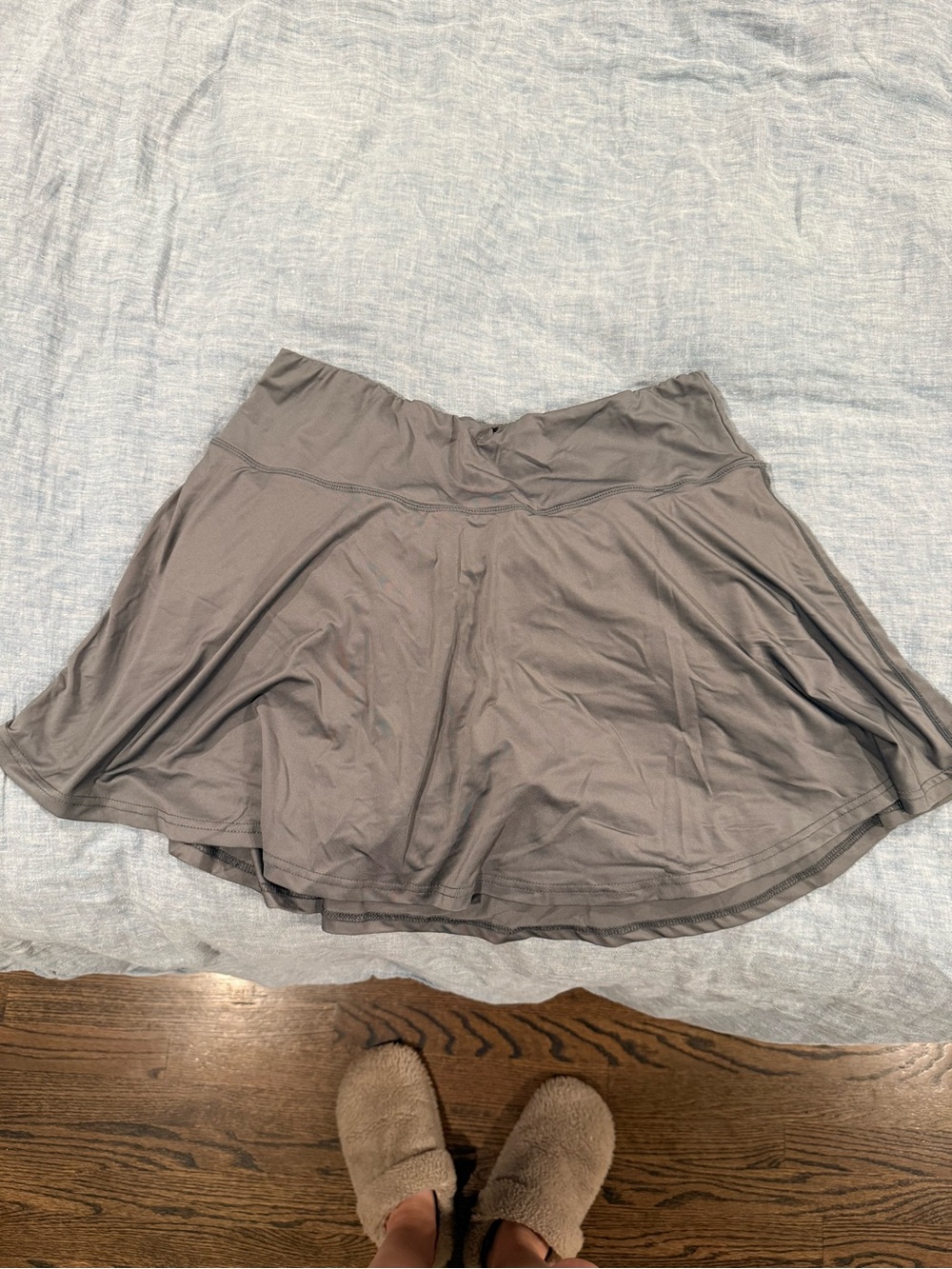 Women's Gray Golf Skirt